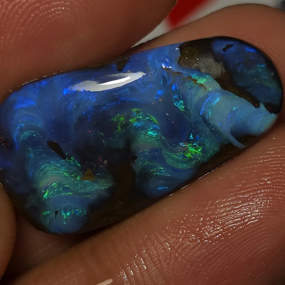 Australian Boulder Opal Rub