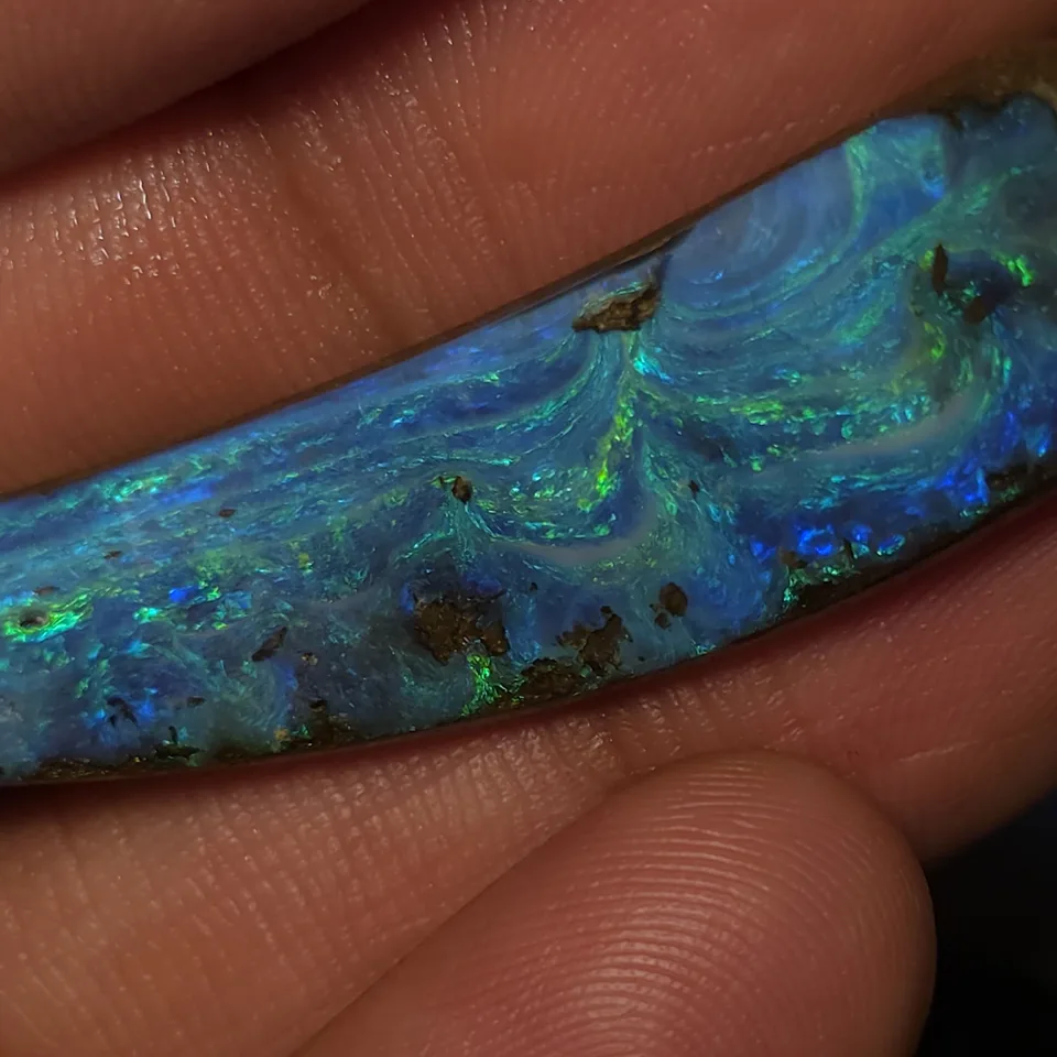 Australian Boulder Opal Rub  - 2