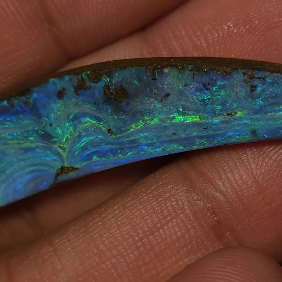 Australian Boulder Opal Rub  - 4