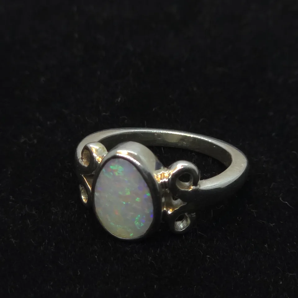 Coober Pedy Opal Ring  - 7