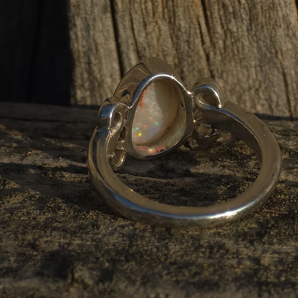 Coober Pedy Opal Ring  - 9