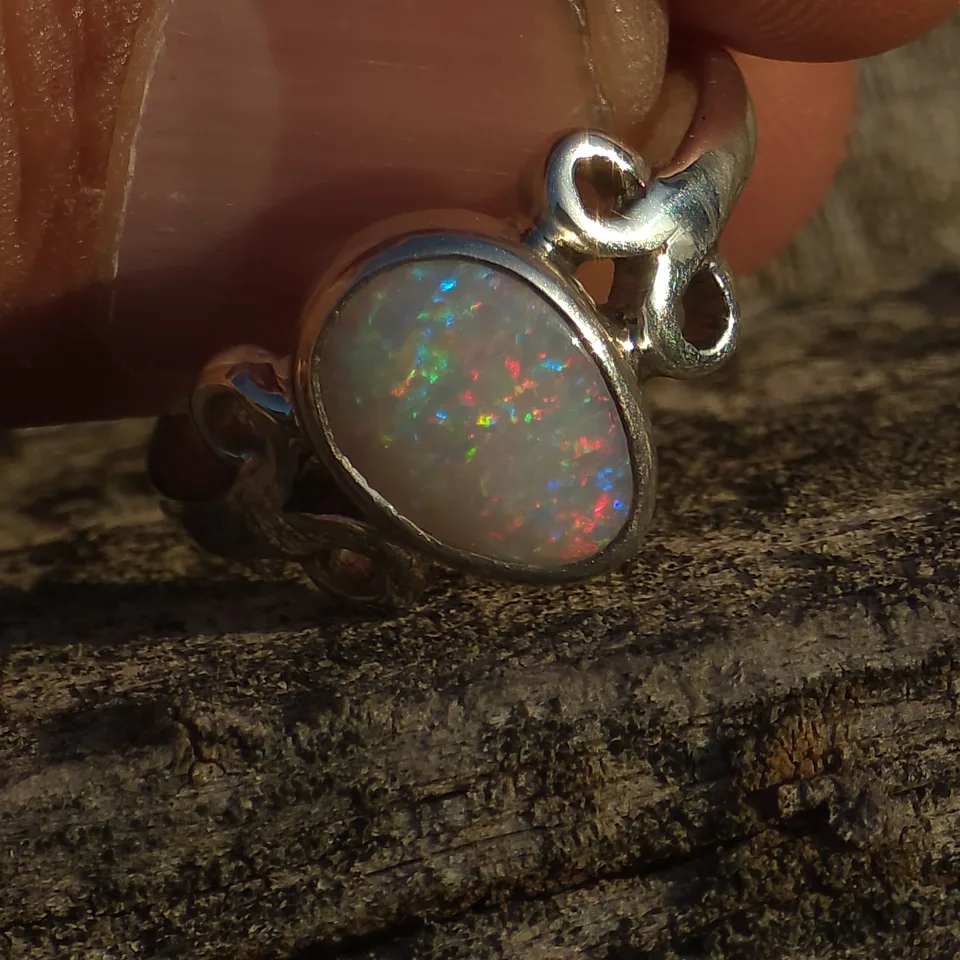 Coober Pedy Opal Ring  - 10