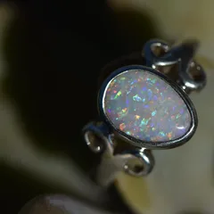 Coober Pedy Opal Ring  - 5