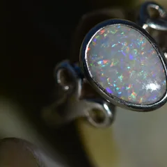 Coober Pedy Opal Ring  - 1