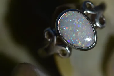 Coober Pedy Opal Ring 