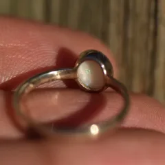 Coober Pedy Opal Ring Silver 925 - 6