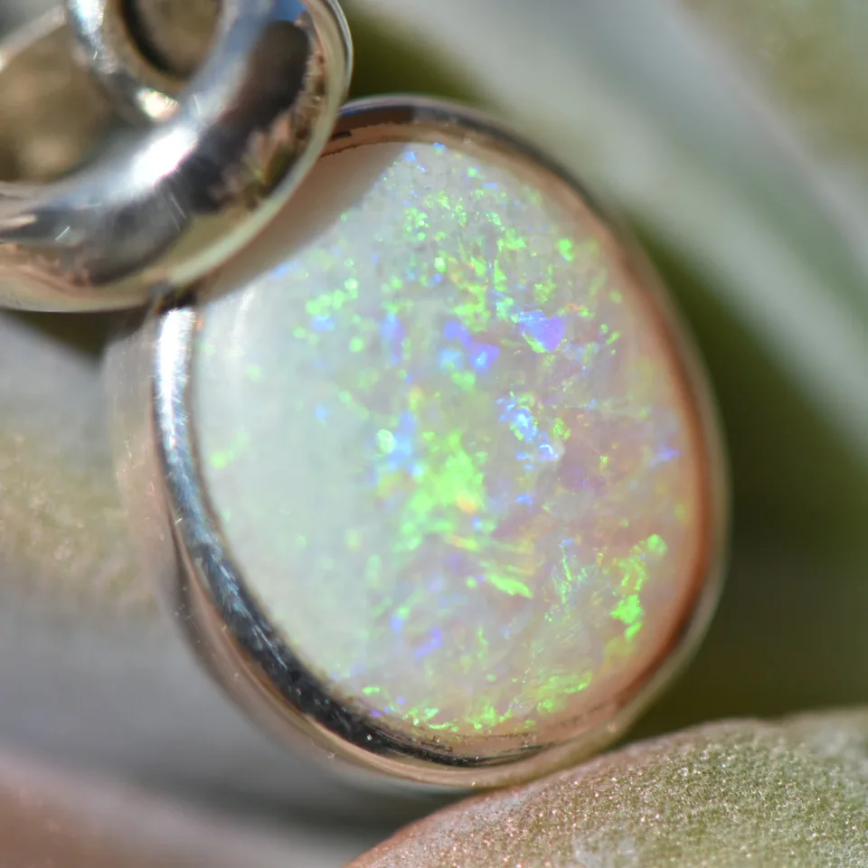 Coober Pedy Opal Pendant - 3