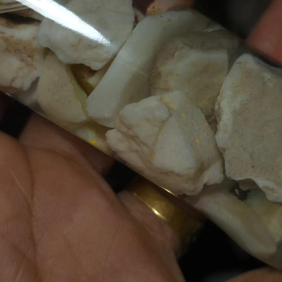 2 oz Coober Pedy Opal Rough - 4