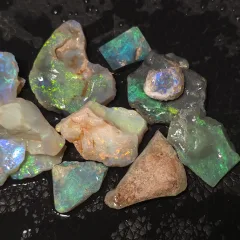 75 Carats Lightning ridge rubs - 2