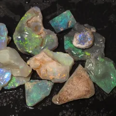 75 Carats Lightning ridge rubs - 3