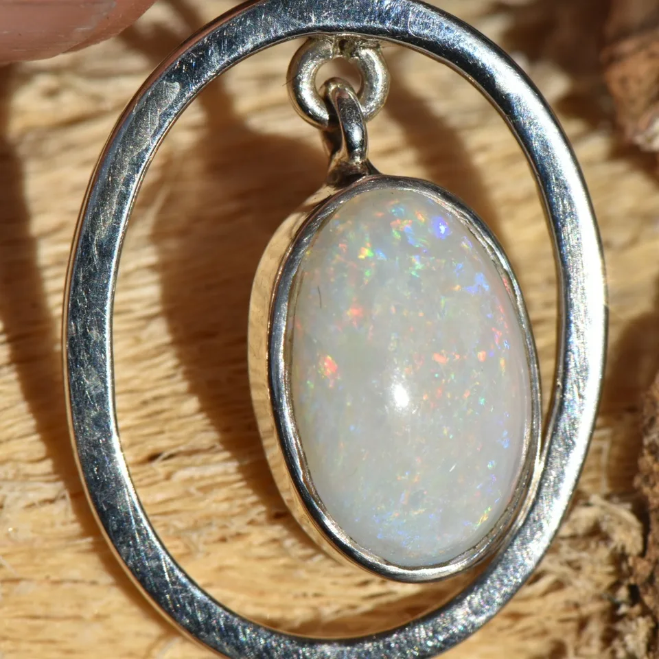 Coober Pedy Opal Pendant - 5
