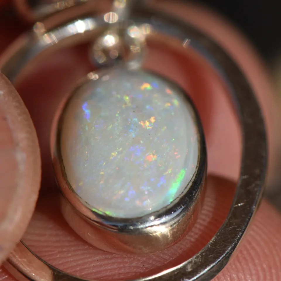 Coober Pedy Opal Pendant - 3