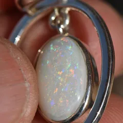 Coober Pedy Opal Pendant - 4