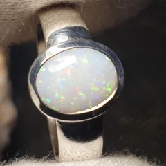 Coober Pedy Opal Ring - 5