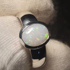 Coober Pedy Opal Ring - 1