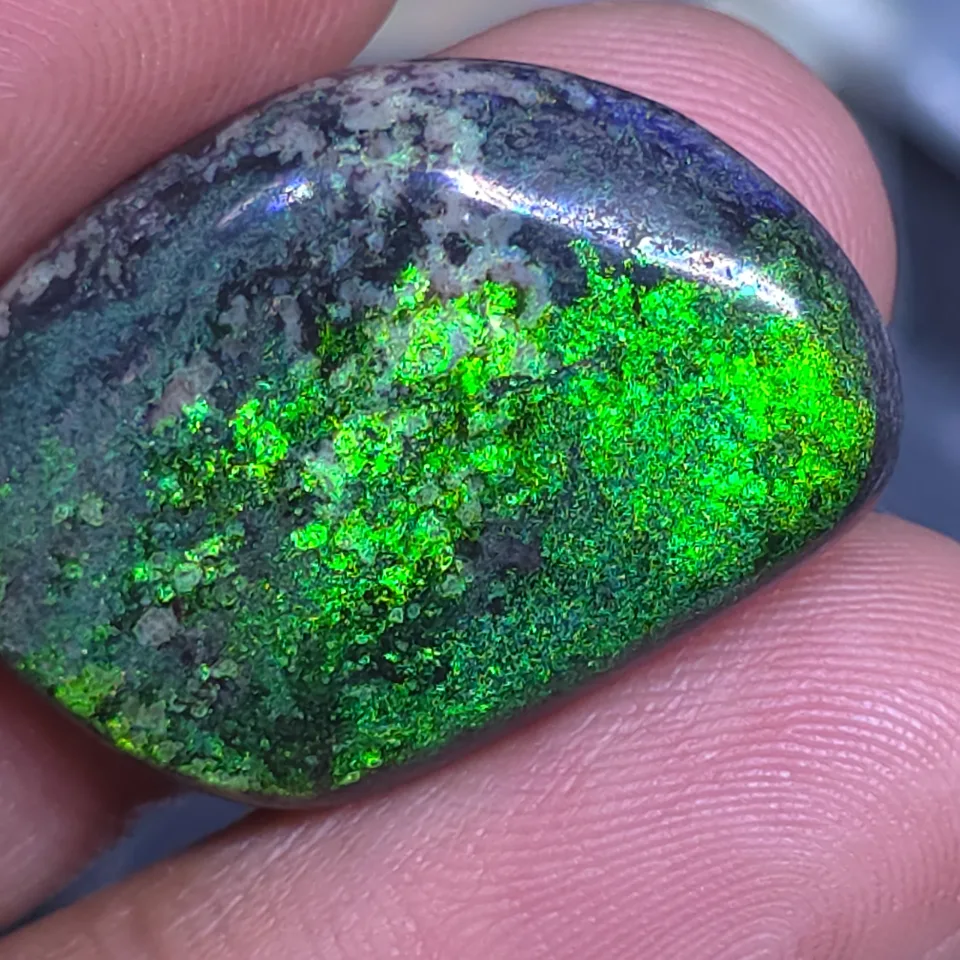 Andamooka matrix Opal Stone - 3