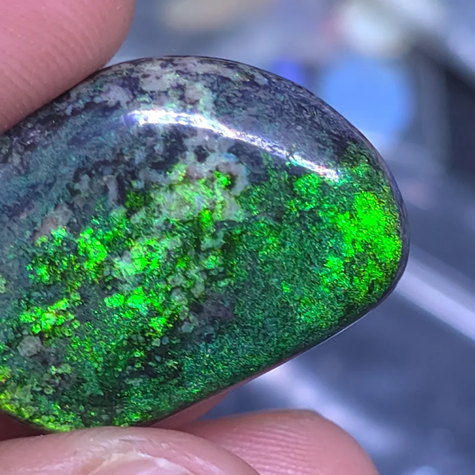 Andamooka matrix Opal Stone - 6