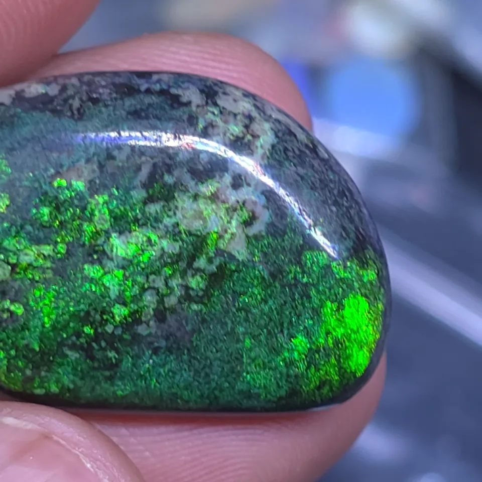 Andamooka matrix Opal Stone - 7