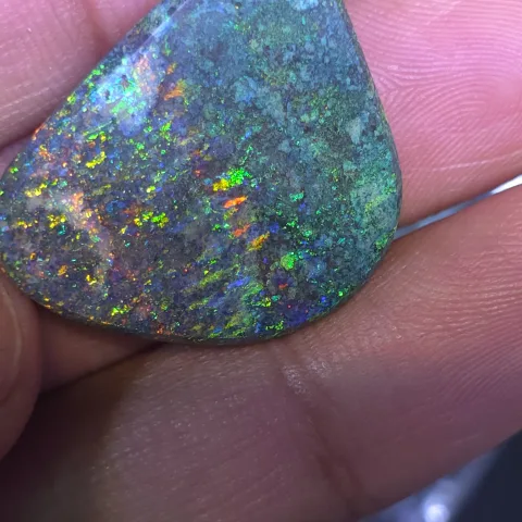 27.9 carats Andamooka Matrix Opal Stone 