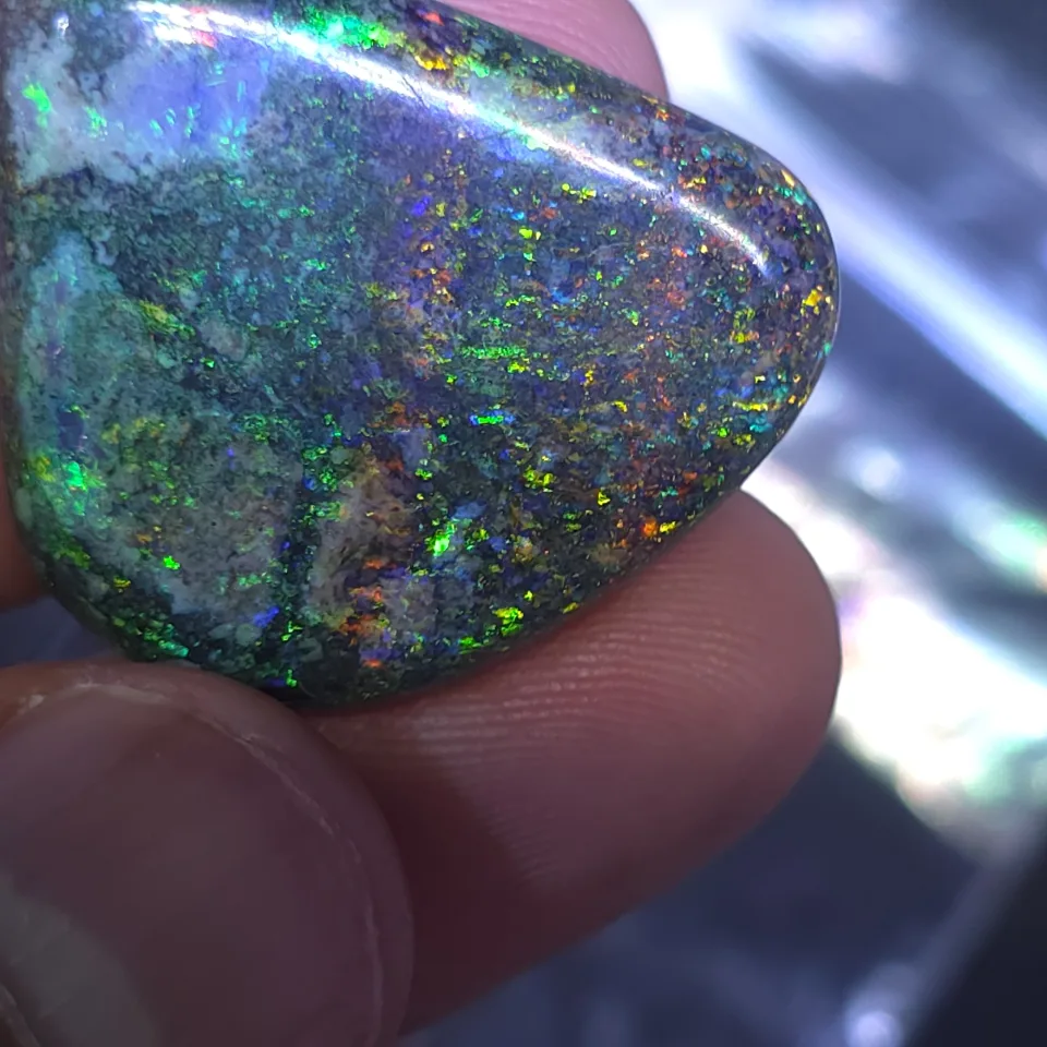 27.9 carats Andamooka Matrix Opal Stone  - 4