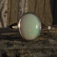 Coober Pedy Opal Ring - 10
