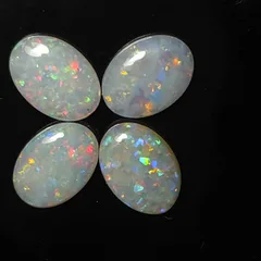 4xCoober Pedy unset Opal  - 3