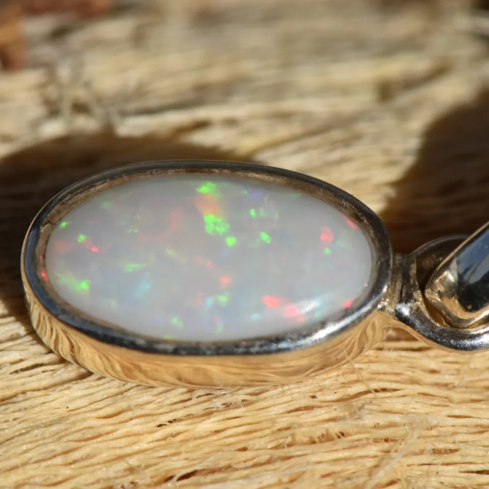 Coober Pedy Opal Pendant - 4