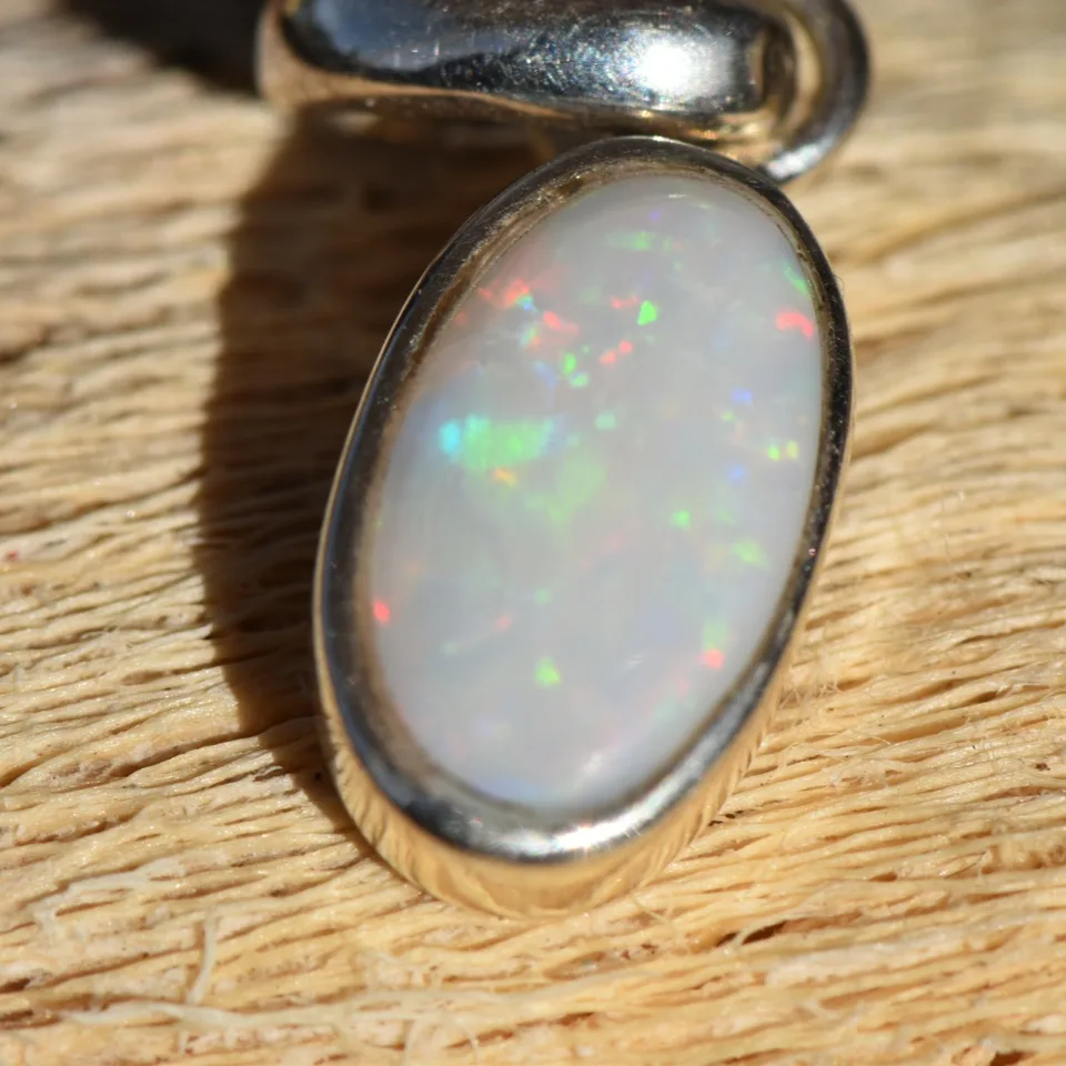 Coober Pedy Opal Pendant - 6