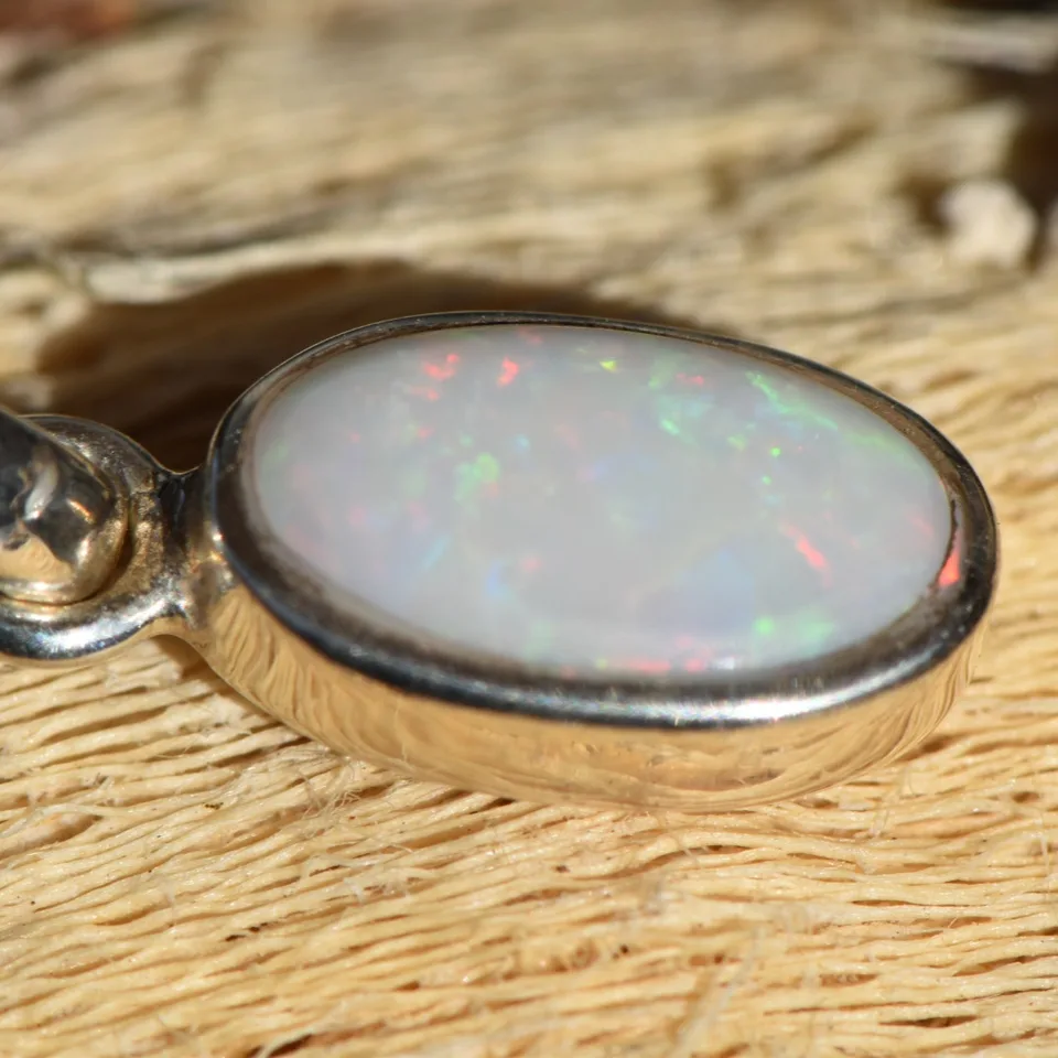 Coober Pedy Opal Pendant - 7