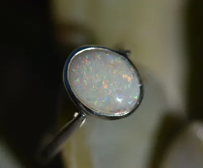 Coober Pedy Opal Ring 