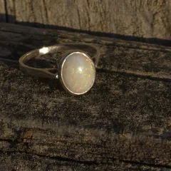 Coober Pedy Opal Ring  - 7
