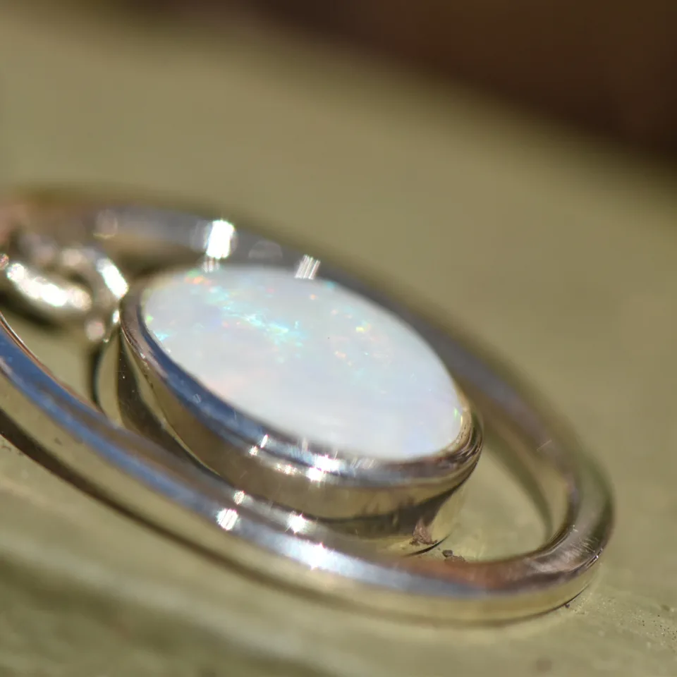 Coober Pedy Opal Pendant - 3