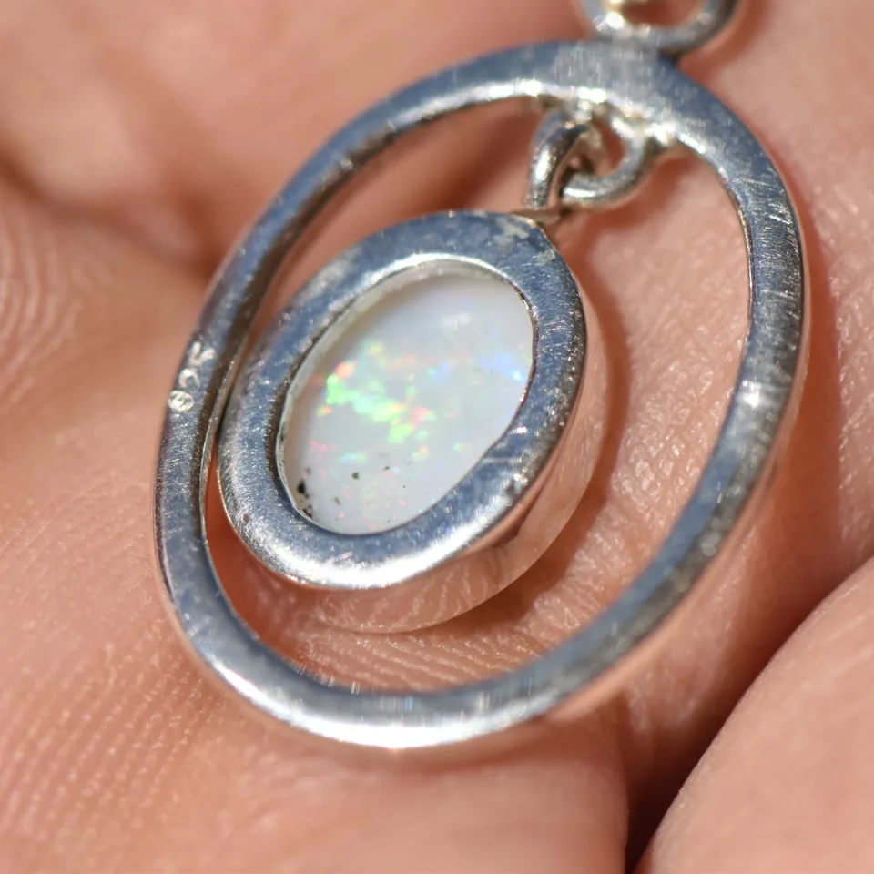 Coober Pedy Opal Pendant - 5