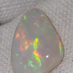 Dark Base Coober Pedy Opal Gem,  Polished Australian Opal.  - 5