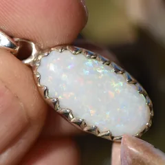 Coober Pedy Opal Pendant  - 1