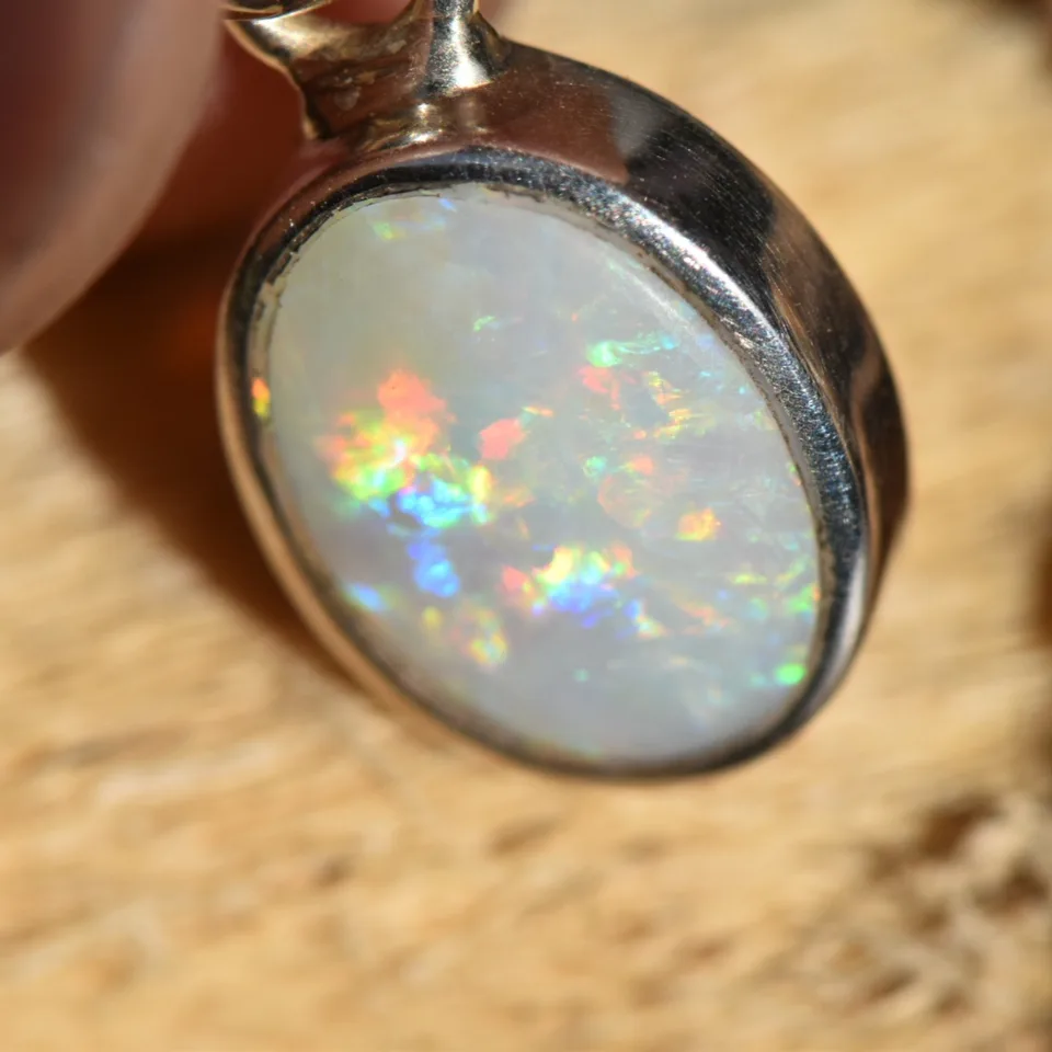 Coober Pedy Opal Pendant - 5