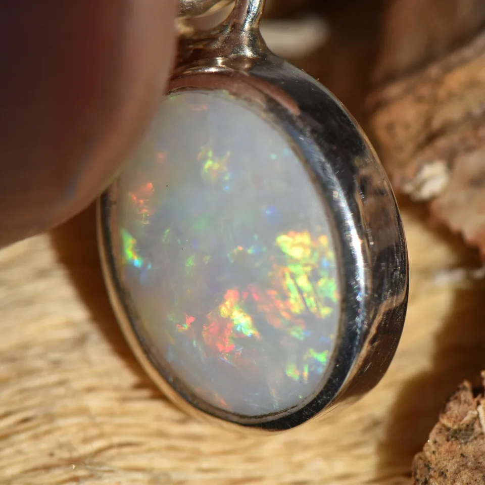 Coober Pedy Opal Pendant - 3
