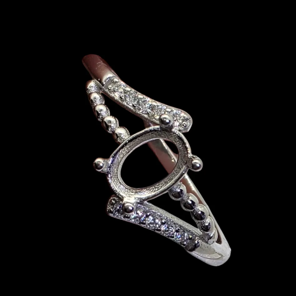 Sterling Silver Ring Blank - 2