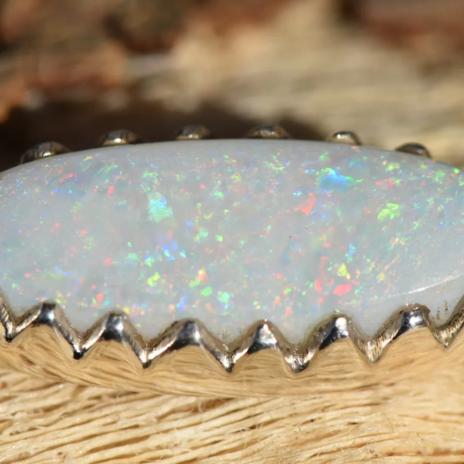 Coober Pedy Opal Pendant - 3