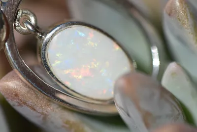 Coober Pedy Opal Pendant