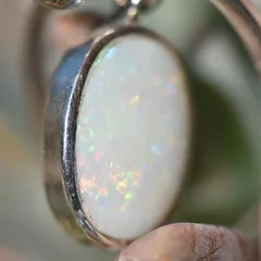 Coober Pedy Opal Pendant - 6