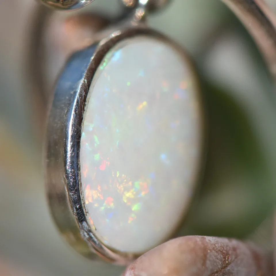 Coober Pedy Opal Pendant - 6