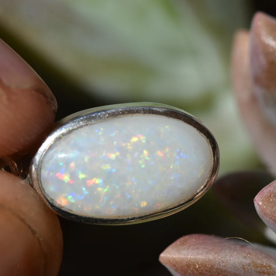 Coober Pedy Opal Pendant - 4