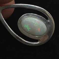 Coober Pedy Opal Pendant  - 4