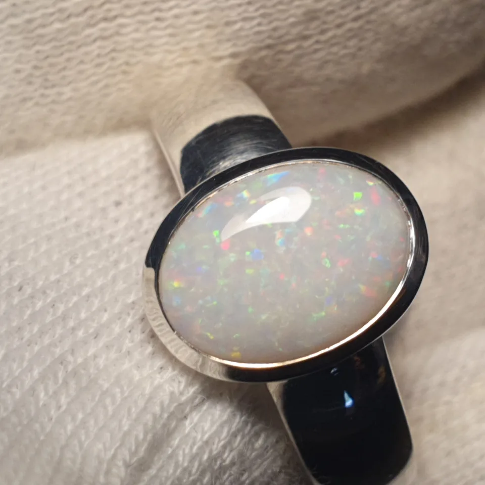 Coober Pedy Opal ring