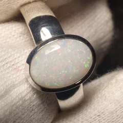 Coober Pedy Opal ring - 4