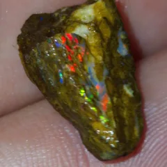 Tops Red multicolour Boulder from Opalton.   - 5