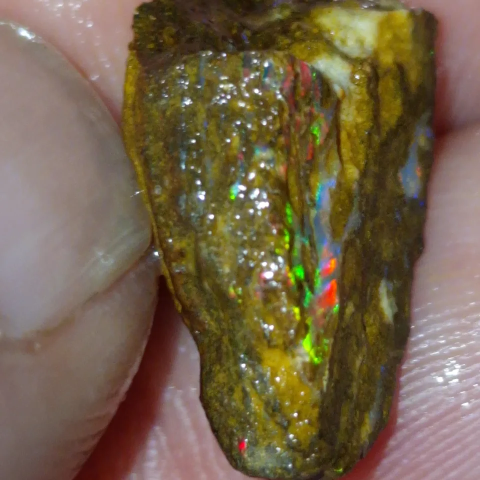 Tops Red multicolour Boulder from Opalton.   - 6