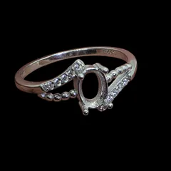 Sterling Silver ring blank - 2