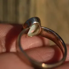 Coober Pedy Opal Ring Silver 925  - 6